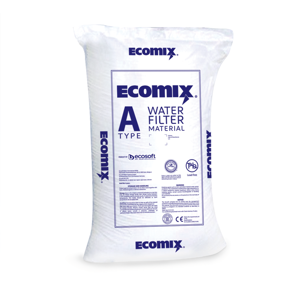 Material filtrues ECOMIX A 12 l