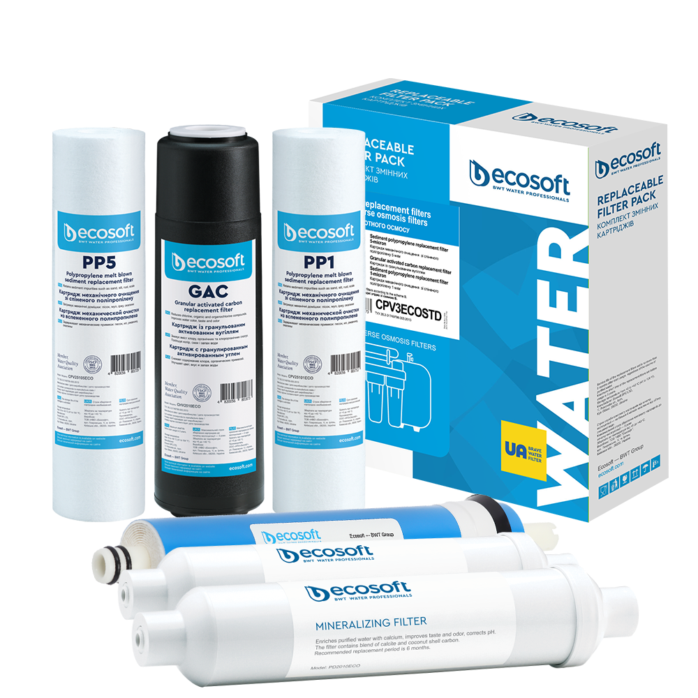 SET ME 6 FILTRA ECOSOFT