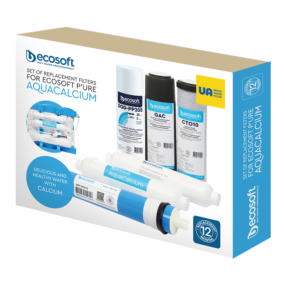 SET P’URE AQUACALCIUM PER 12 MUAJ (CHV6PUREMAC)